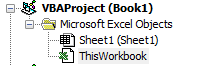 Visual Basic : this workbook