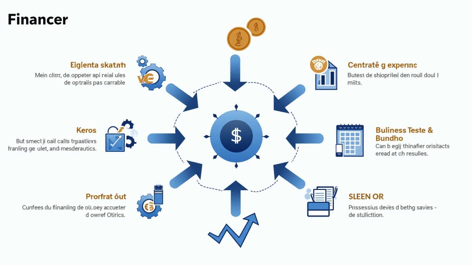 Analyste financier au travail