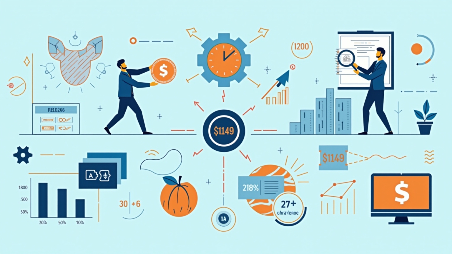 Exemple d'analyse financière en restructuring
