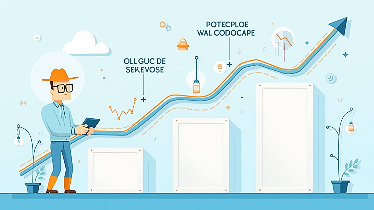 Illustration métier analyste crédit